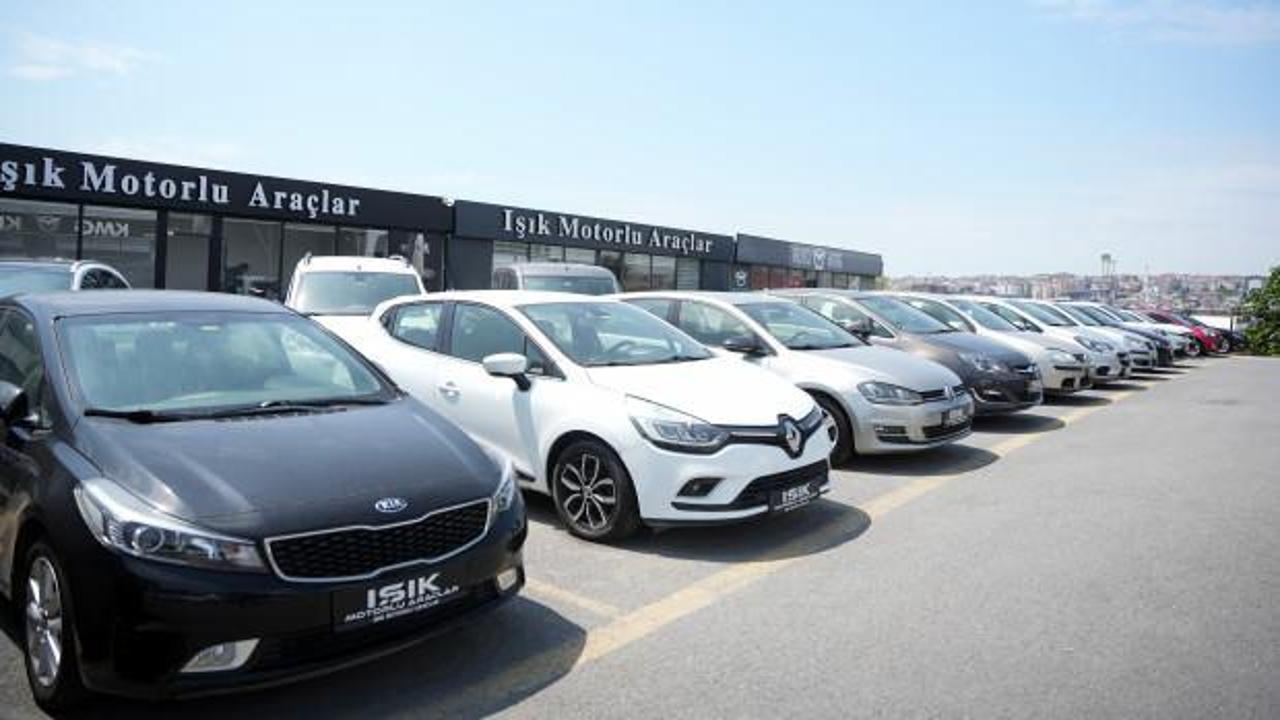 İkinci el araç fiyatları geriledi