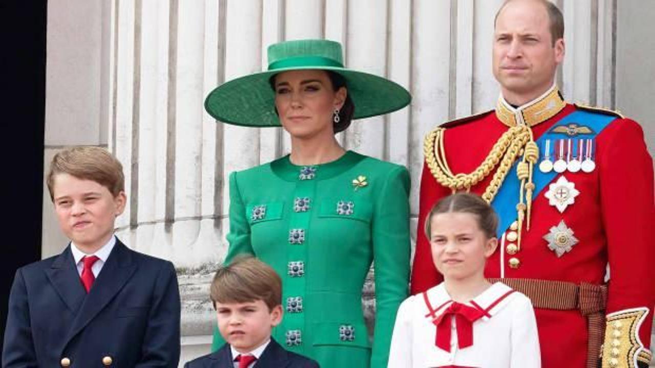 Kate Middleton'ın mutlu günü! Kraliyet geleneği bozulmadı...