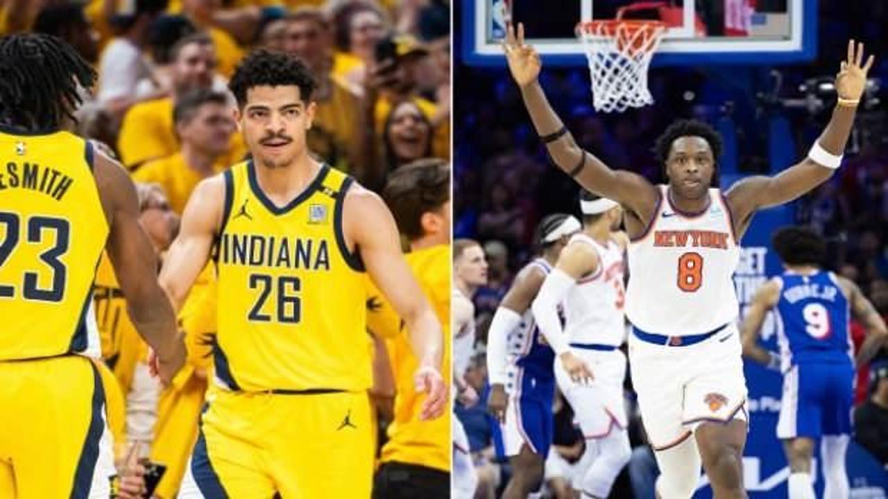  Knicks ve Pacers, Doğu Konferansı yarı finalinde eşleşti