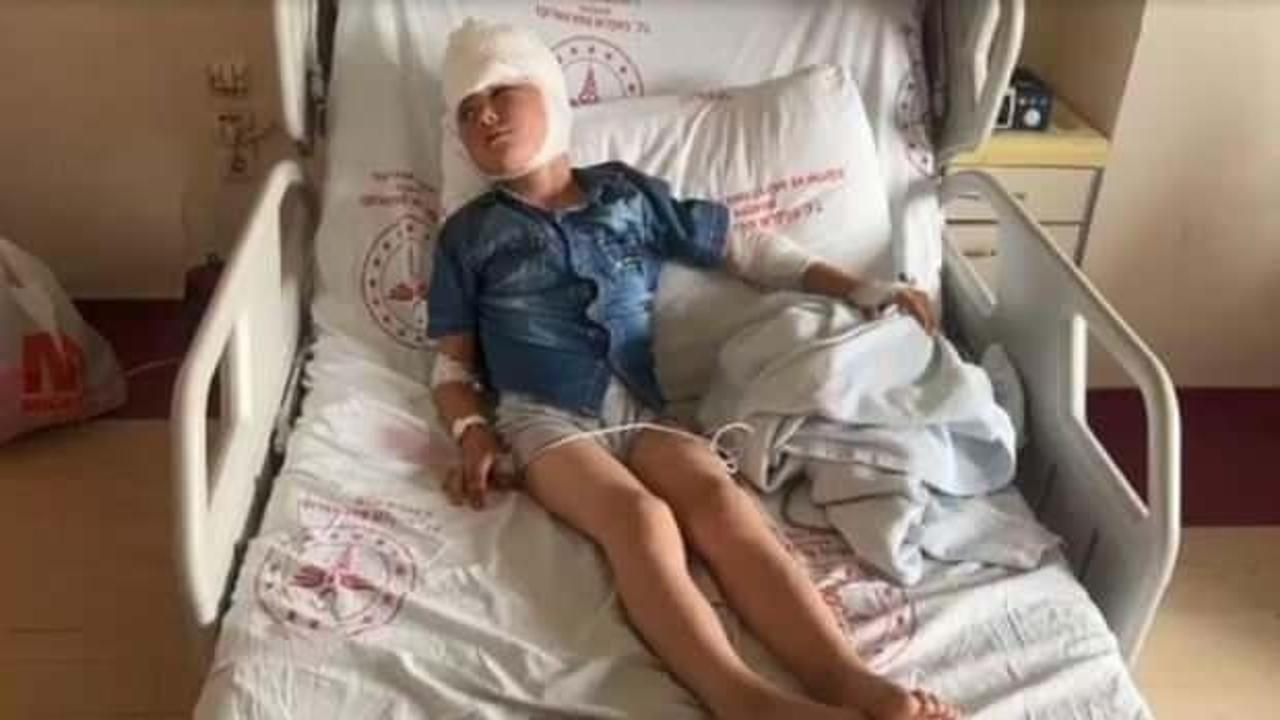 Oğlum ölümden döndü! Köpeğin saldırdığı 7 yaşındaki Bilal, yaralandı