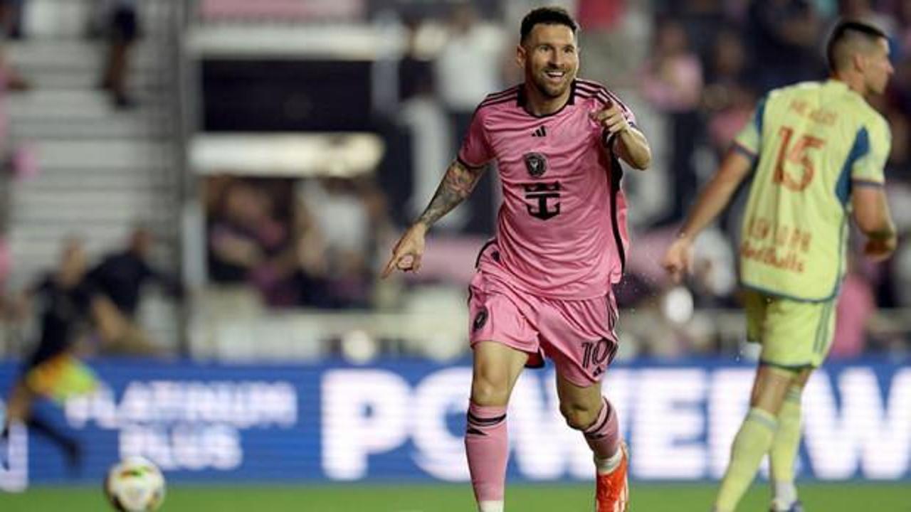 Lionel Messi'den 2 rekor: Inter Miami'den gol yağmuru