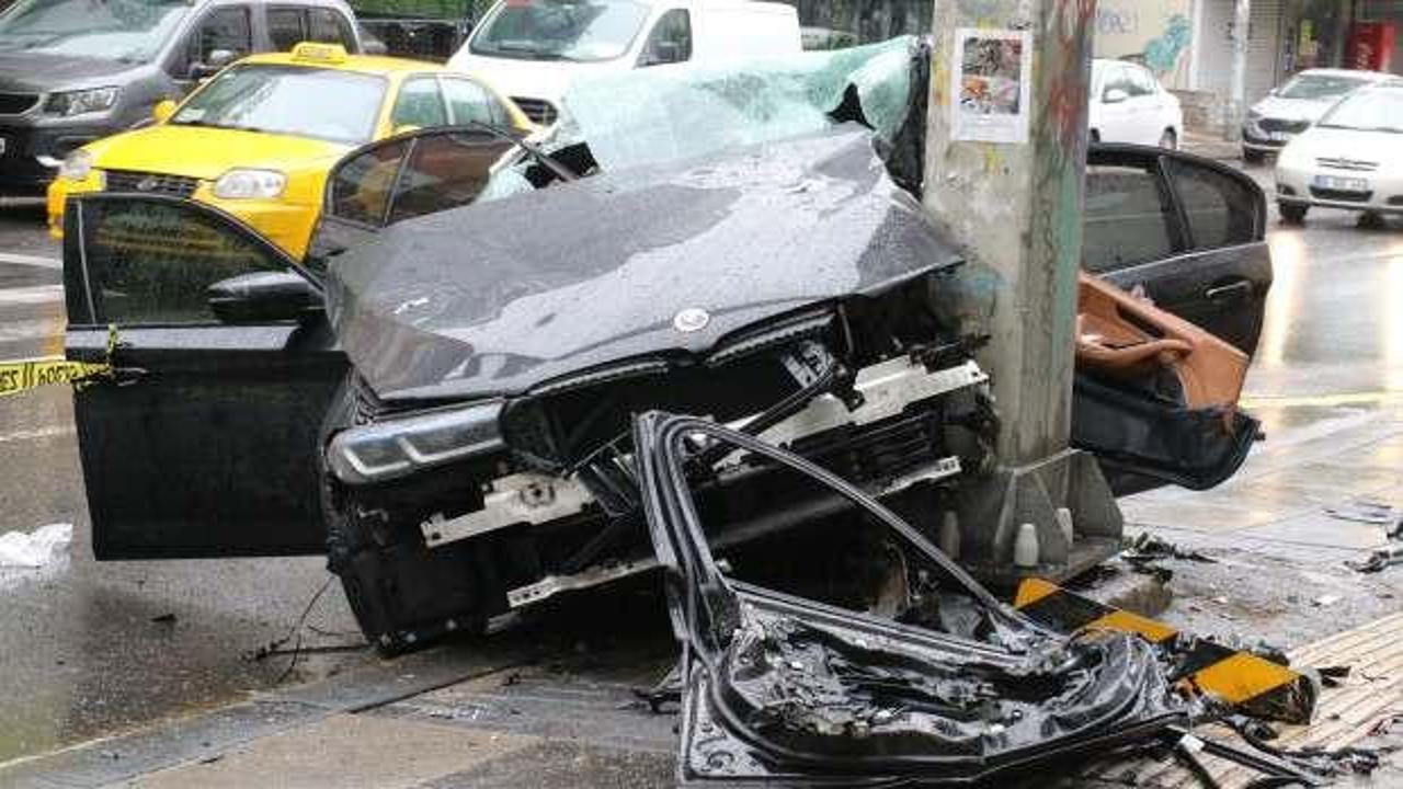 Ankara&rsquo;da feci kaza! 1 &ouml;l&uuml;, 4 yaralı
