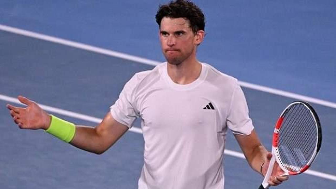 Avusturyalı tenisçi Dominic Thiem'den kortlara erken veda