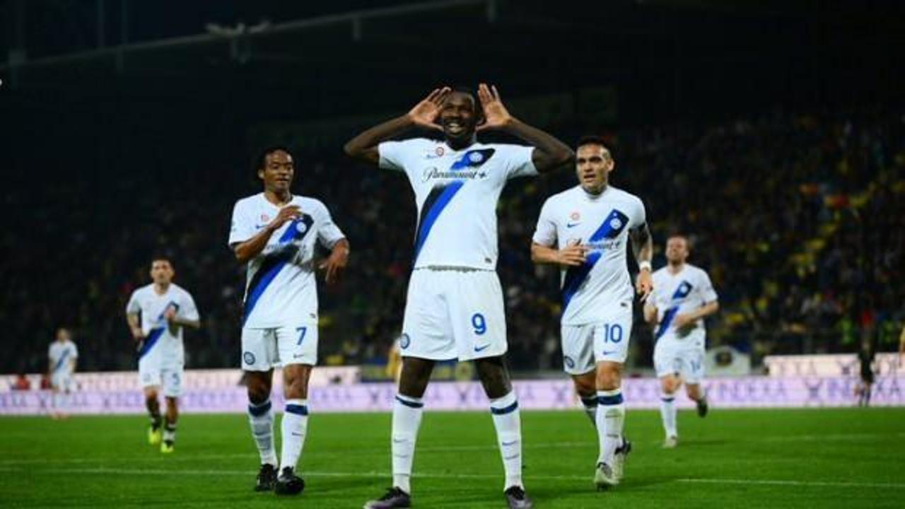 Şampiyon Inter'den 5 gollü galibiyet