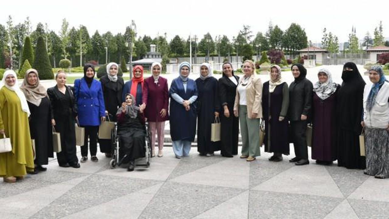 Emine Erdoğan, anneleri ağırladı