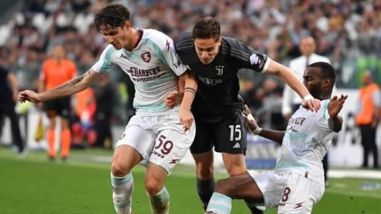 Juventus, evinde Salernitana'ya takıldı