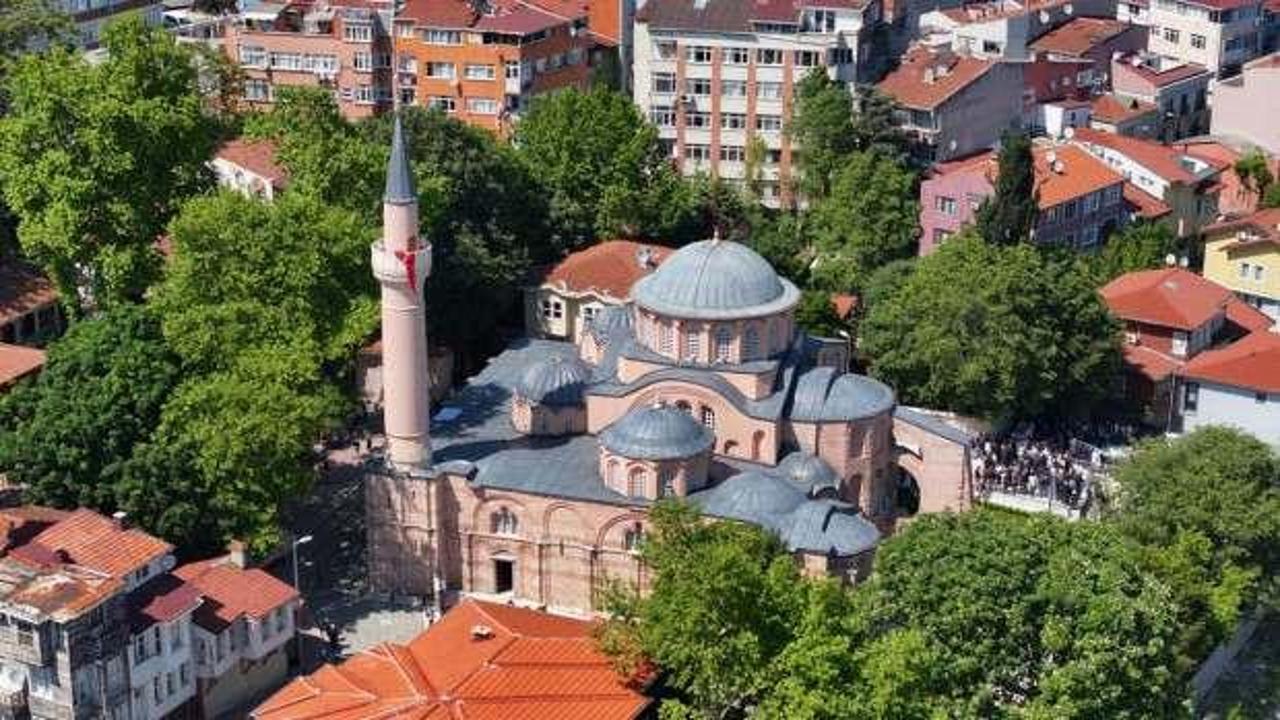 Kariye Camii'nde 79 yıl sonra ilk kez cuma namazı