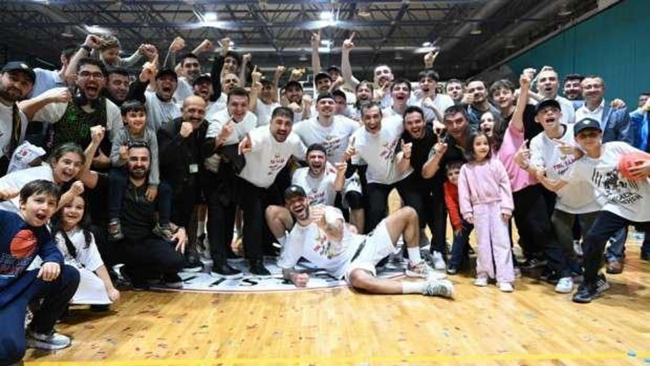 Konya Büyükşehir Belediyespor, Türkiye Basketbol Ligi'nde!