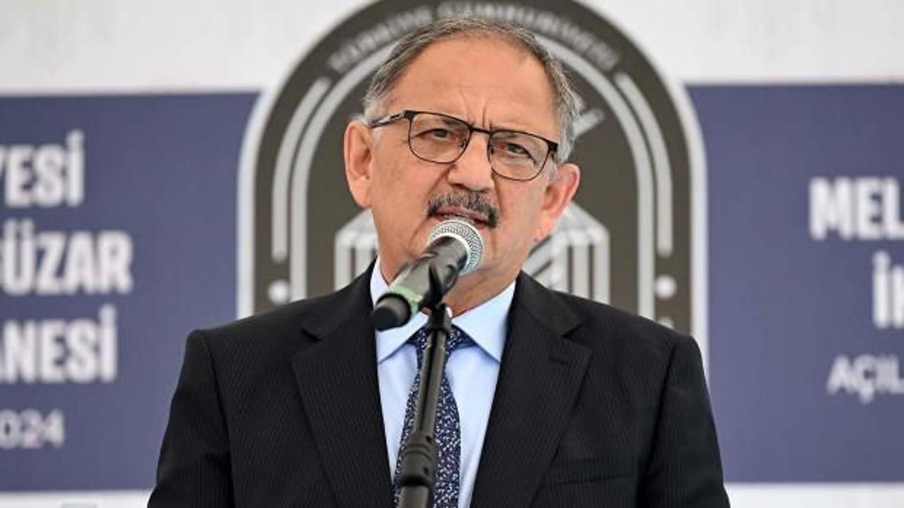 Bakan Özhaseki: TOKİ'nin yaptığı konutlardan bir tanesi bile yıkılmadı