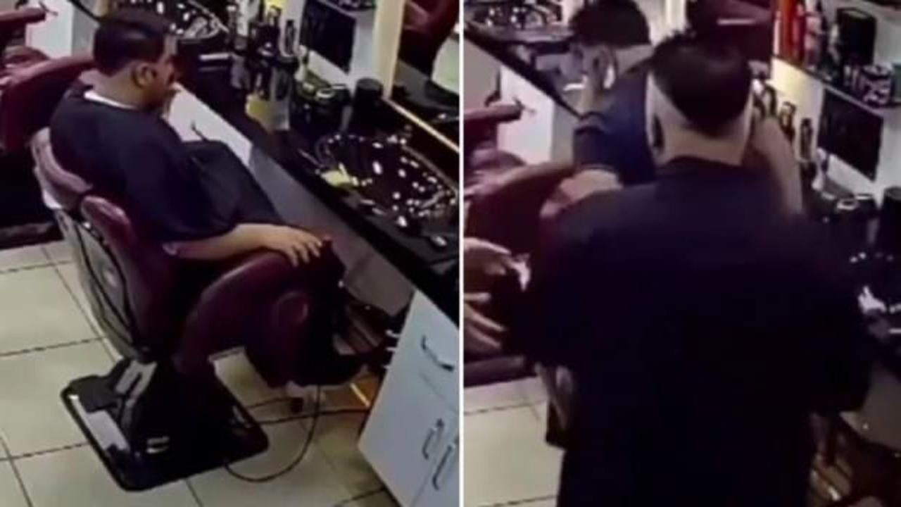 M&uuml;şterinin yaptığı hareket sonrası deliye d&ouml;nd&uuml;! Tokadı basıp d&uuml;kkandan kovdu 