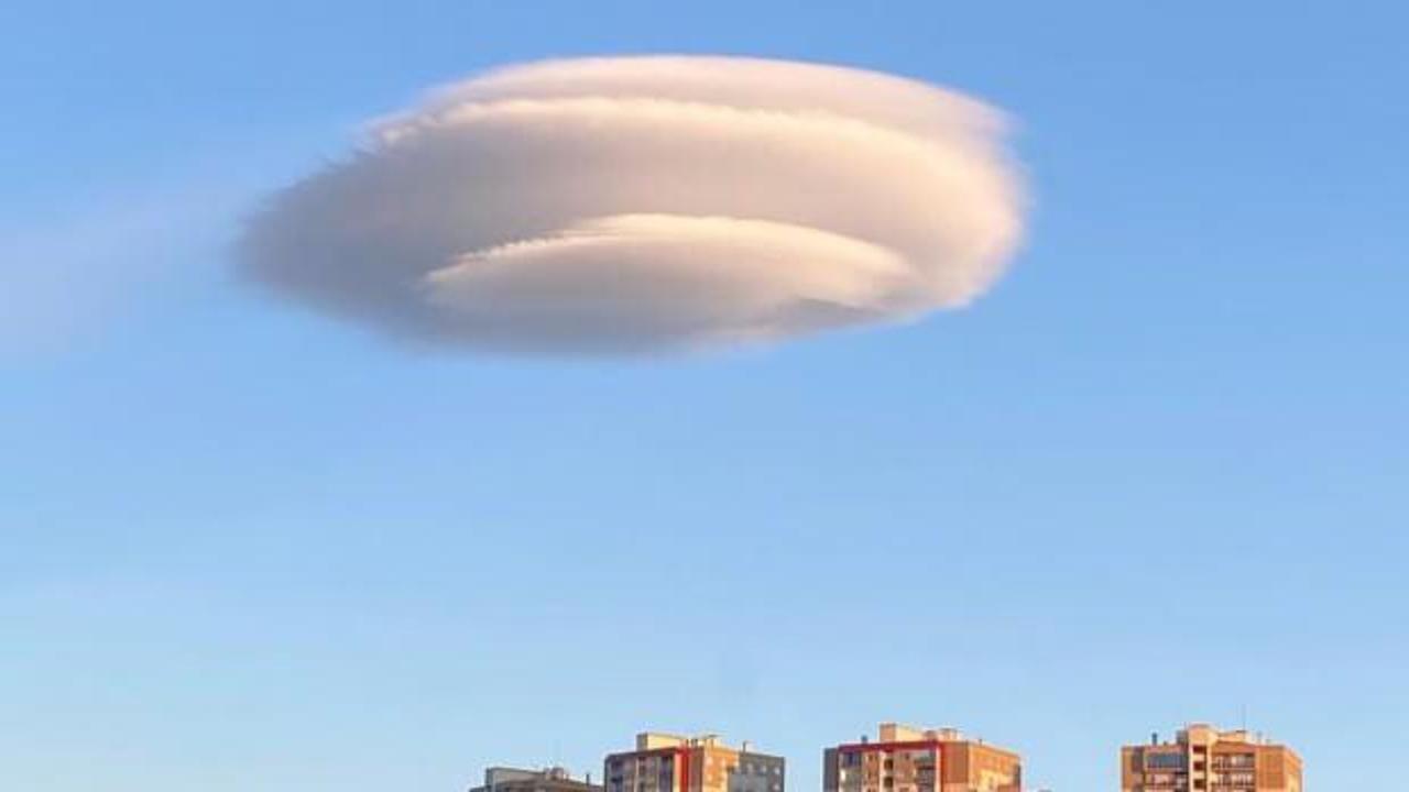 Niğde'de mercek bulutu s&uuml;rprizi