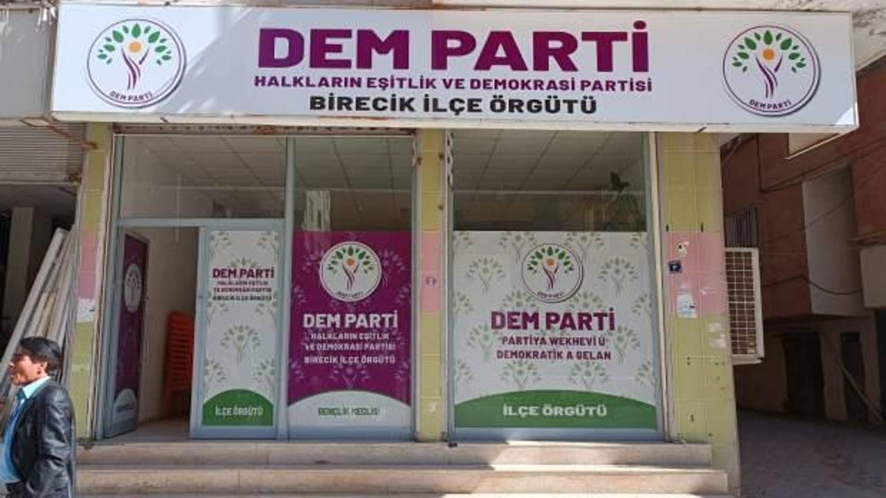 Şanlıurfa'da DEM Parti ilçe binası kurşunlandı