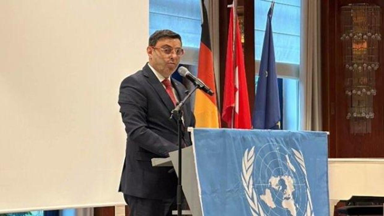 AK Parti Milletvekili Serkan Bayram&rsquo;a Birleşmiş Milletler&rsquo;den 'Barış El&ccedil;isi' &ouml;d&uuml;l&uuml;