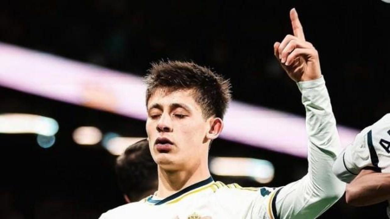 Arda G&uuml;ler'in gol sevinci ikonikleşiyor! Taklit edildi