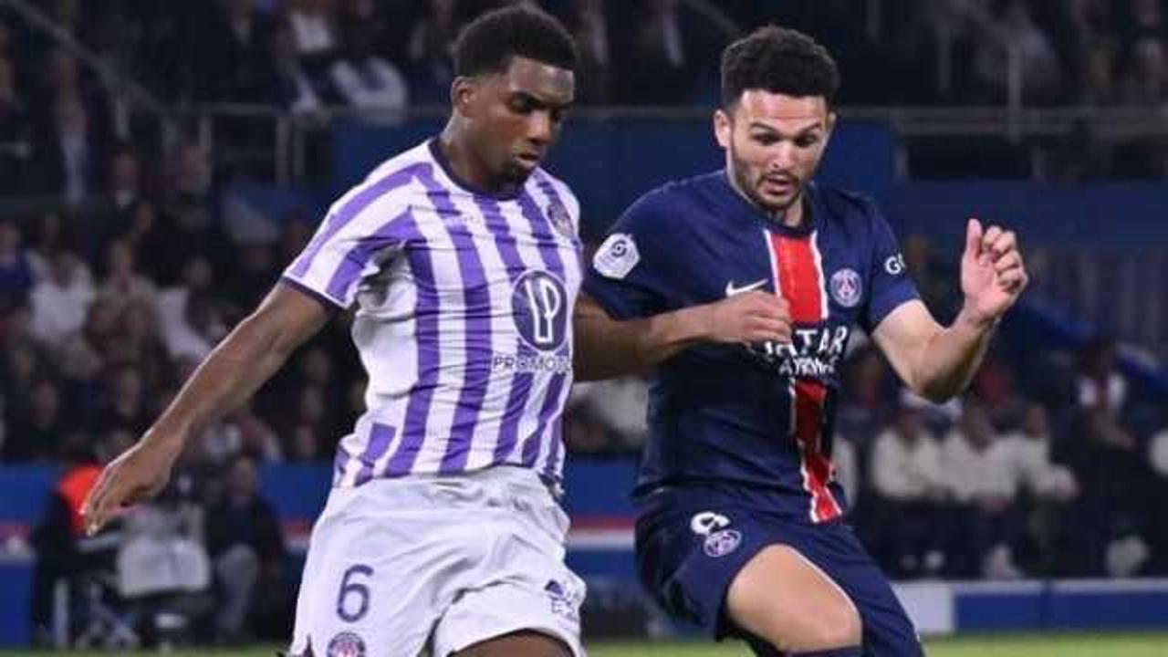 Ligue 1'de şampiyon PSG, Toulouse'a kaybetti