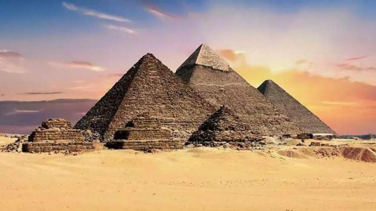 Mısır piramitlerinin inşasının gizemi &ccedil;&ouml;z&uuml;lm&uuml;ş olabilir