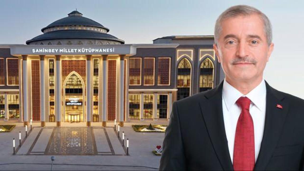 Şahinbey Millet K&uuml;t&uuml;phanesi hizmete a&ccedil;ıldı