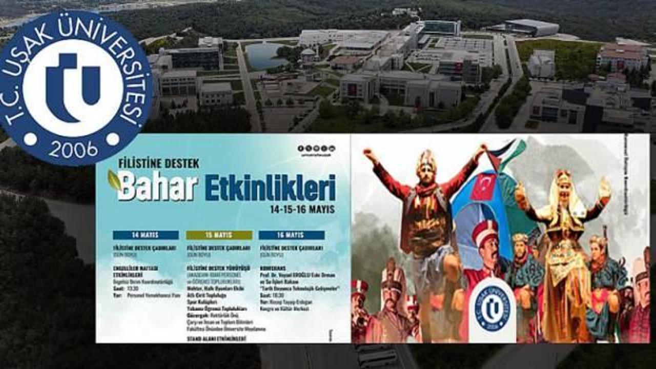 Uşak Üniversitesi'nden Filistin'e Destek Yürüyüşü ve Engellilik Farkındalığı!