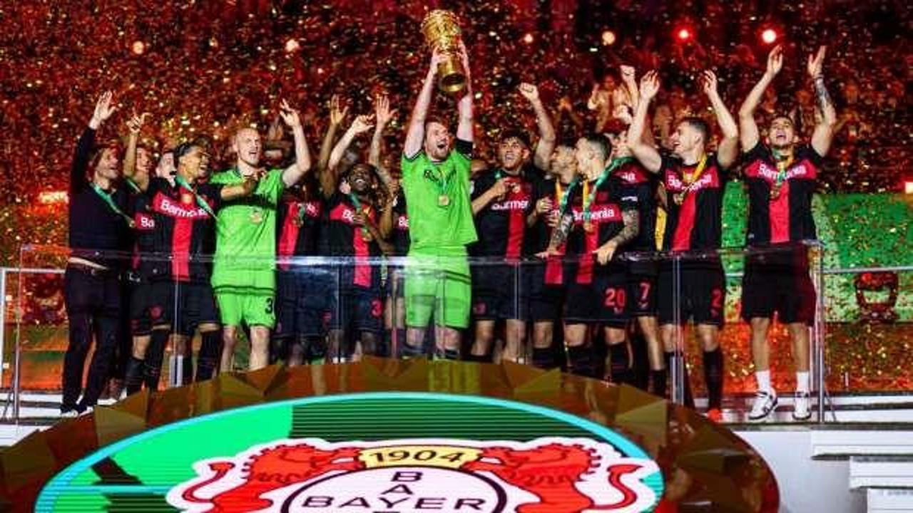Bayer Leverkusen'den 2. şampiyonluk!