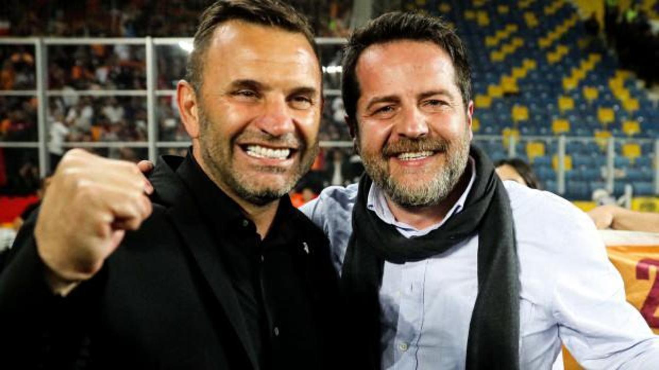 Erden Timur ve Okan Buruk'tan şampiyonluk mesajı