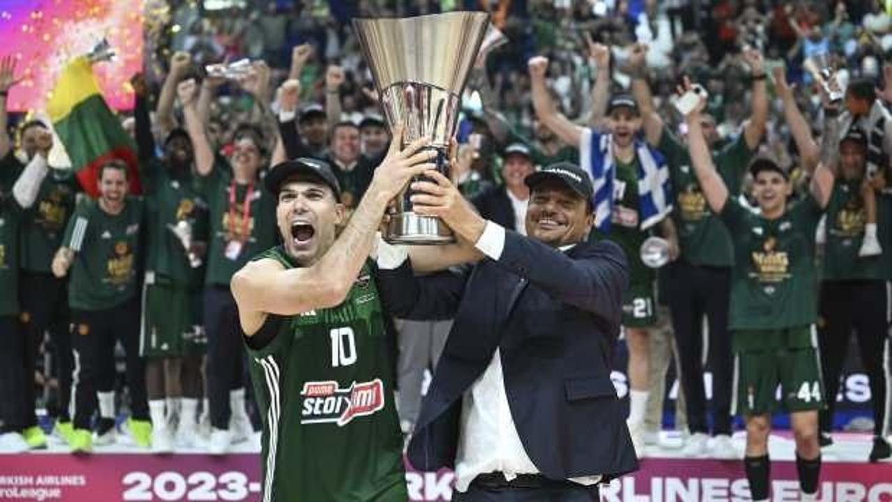 Ergin Ataman'ın Panathinaikos'u EuroLeague şampiyonu