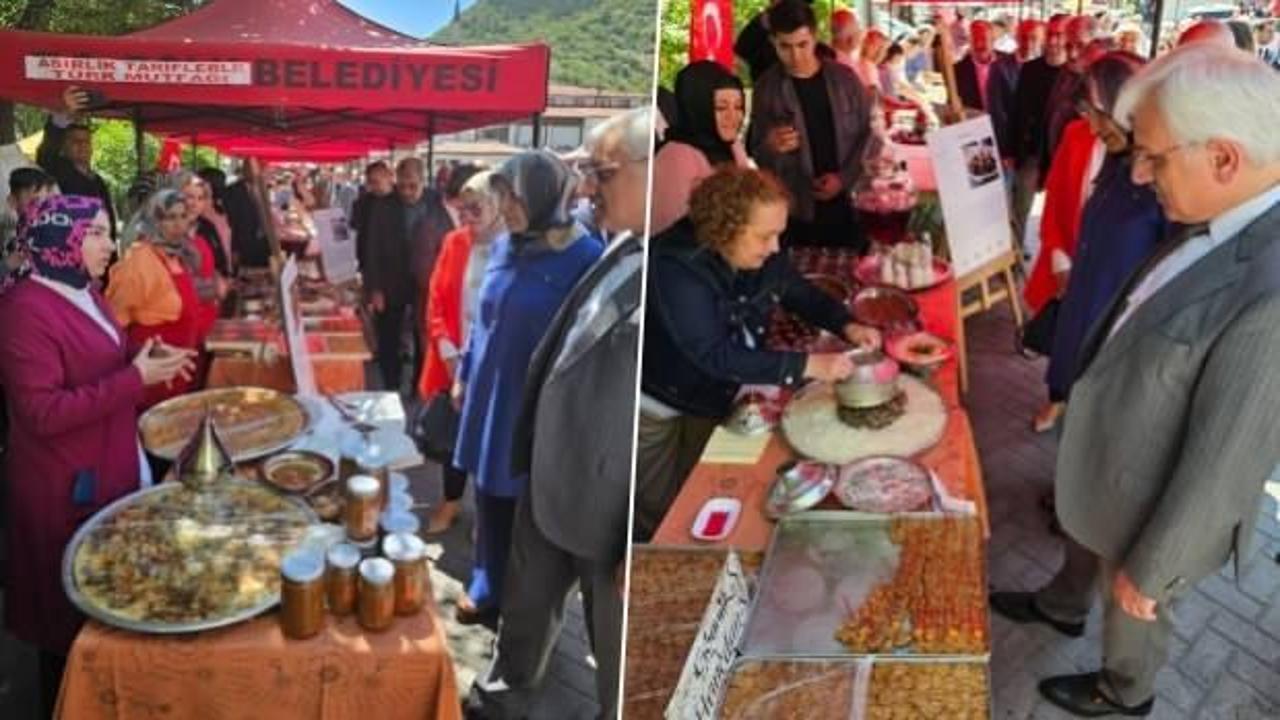 G&ouml;yn&uuml;k'te "Asırlık Tariflerle T&uuml;rk Mutfağı" etkinliğine yoğun katılım 