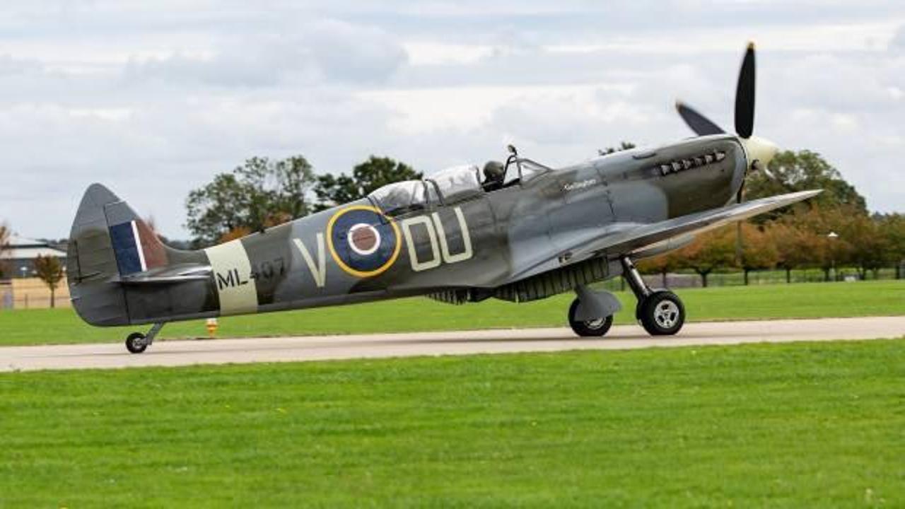 İngiltere&rsquo;de İkinci D&uuml;nya Savaşı&rsquo;ndan kalma u&ccedil;ak d&uuml;şt&uuml;: 1 &ouml;l&uuml;