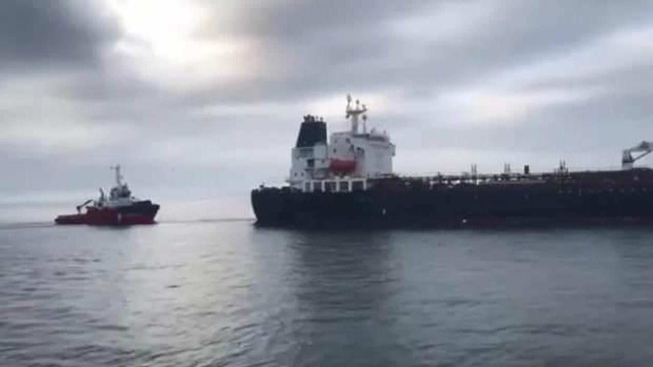 İstanbul'da alarm! 40 bin ton petrol yüklü tanker faciaya neden oluyordu