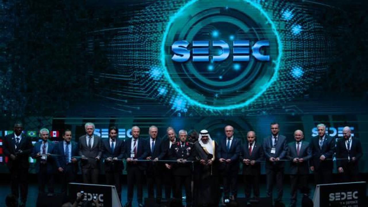 Türkiye'nin ilk ve tek ana yurt güvenliği fuarı SEDEC başladı