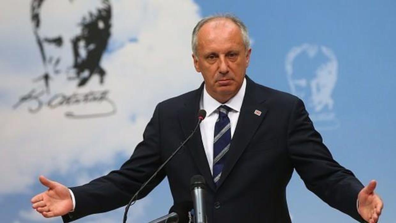Canlı yayında Muharrem İnce bombası! &lsquo;Bazı CHP'liler kazanmasını istemediler&rsquo;