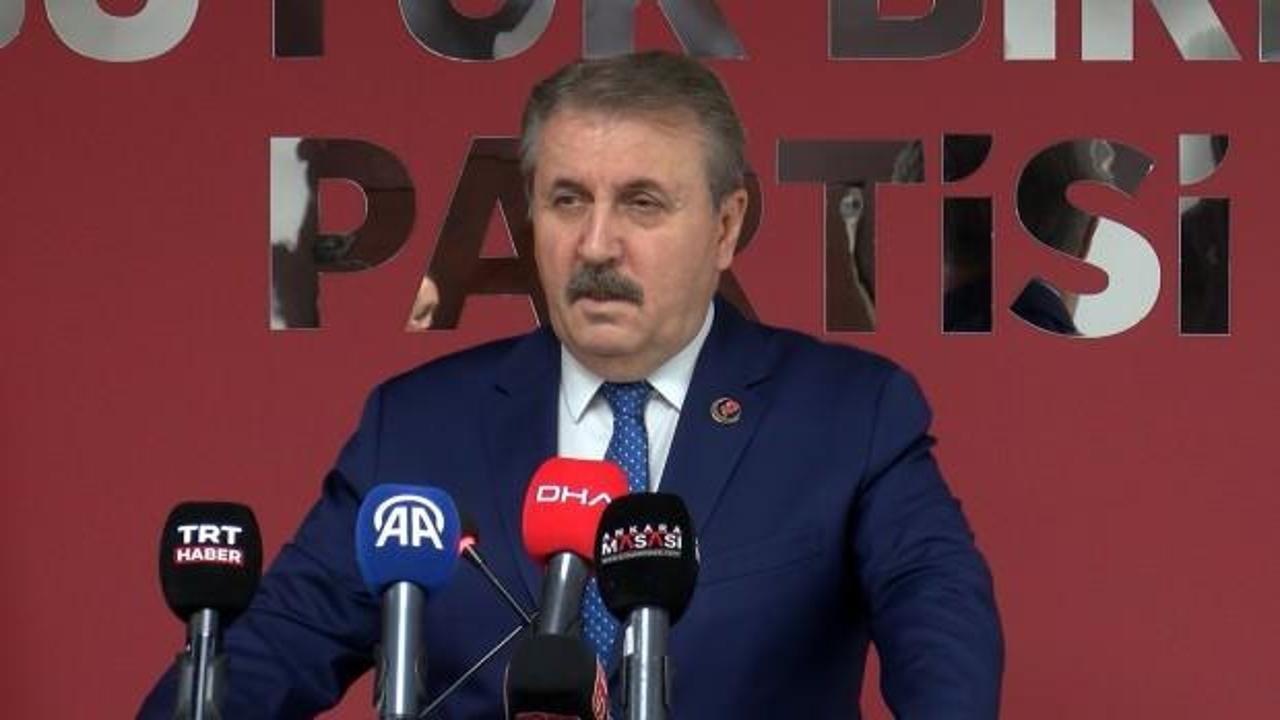 Destici: Bu sene hacılar Arafat'a değil Gazze'ye y&uuml;r&uuml;s&uuml;n, Netanyahu'yu taşlasınlar