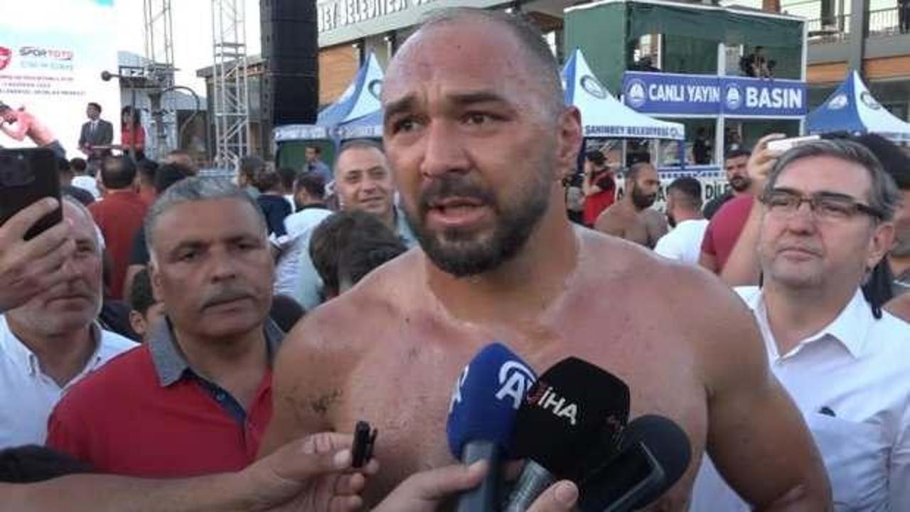 Gaziantep'te altın kemer Ali Gürbüz'ün
