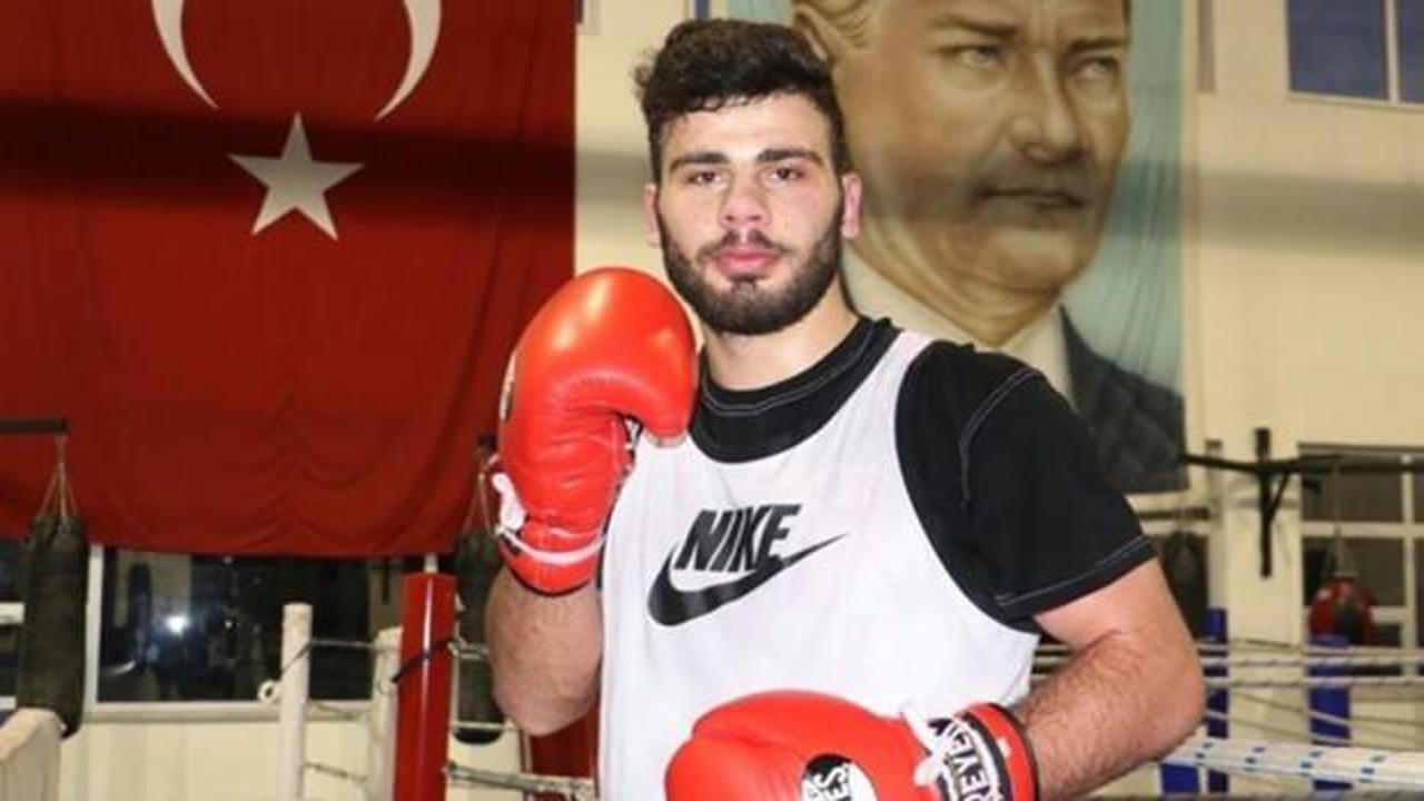 İsrailli rakibini perişan eden milli boksör Filistin'i unutmadı!
