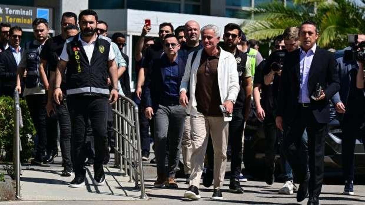 Jose Mourinho, İstanbul'a geldi!