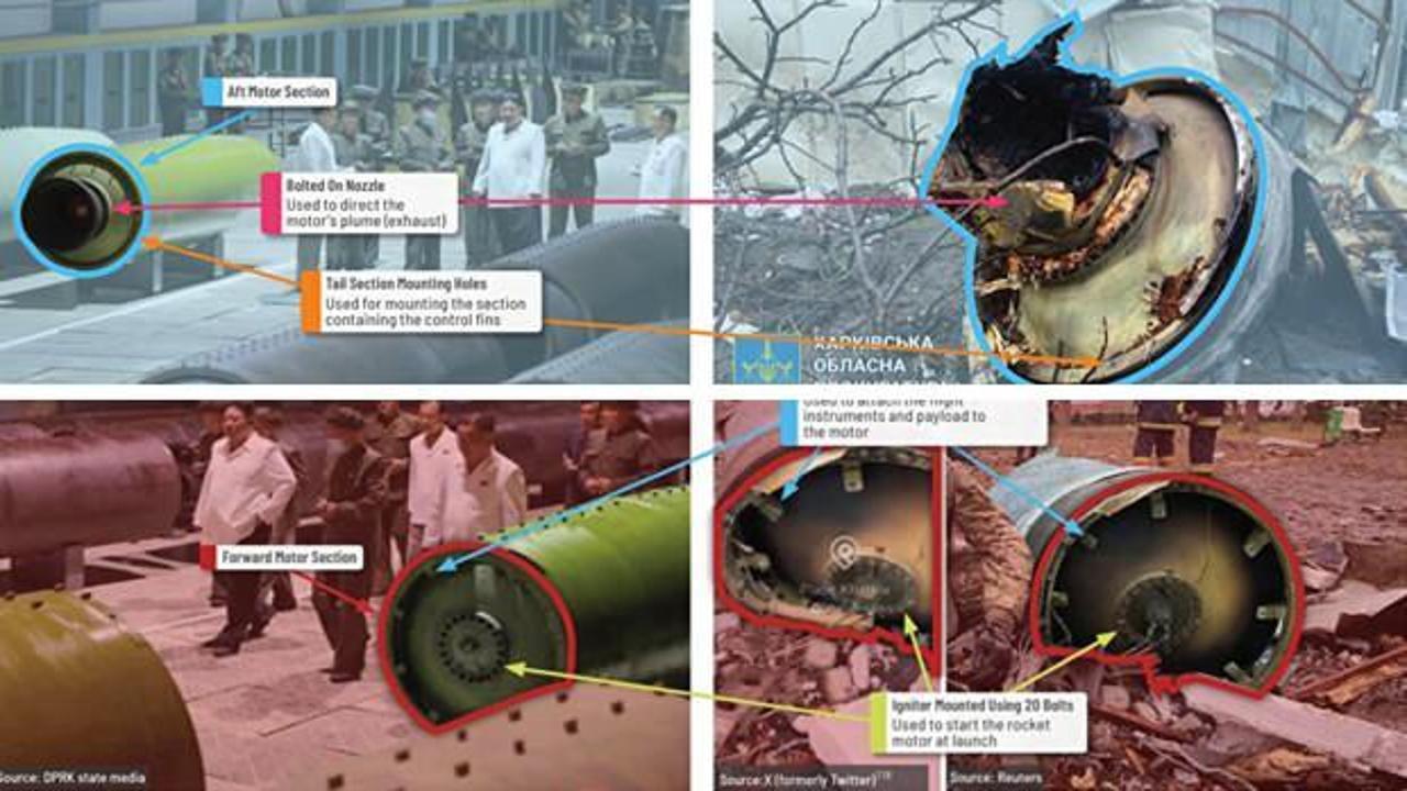 Kuzey Kore füzelerinin parçaları Ukrayna'da bulundu