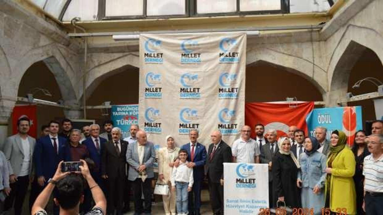 Millet Derneği’nden “Bugünden Yarına Köprü: Türkçe” yarışmasına ödül töreni 