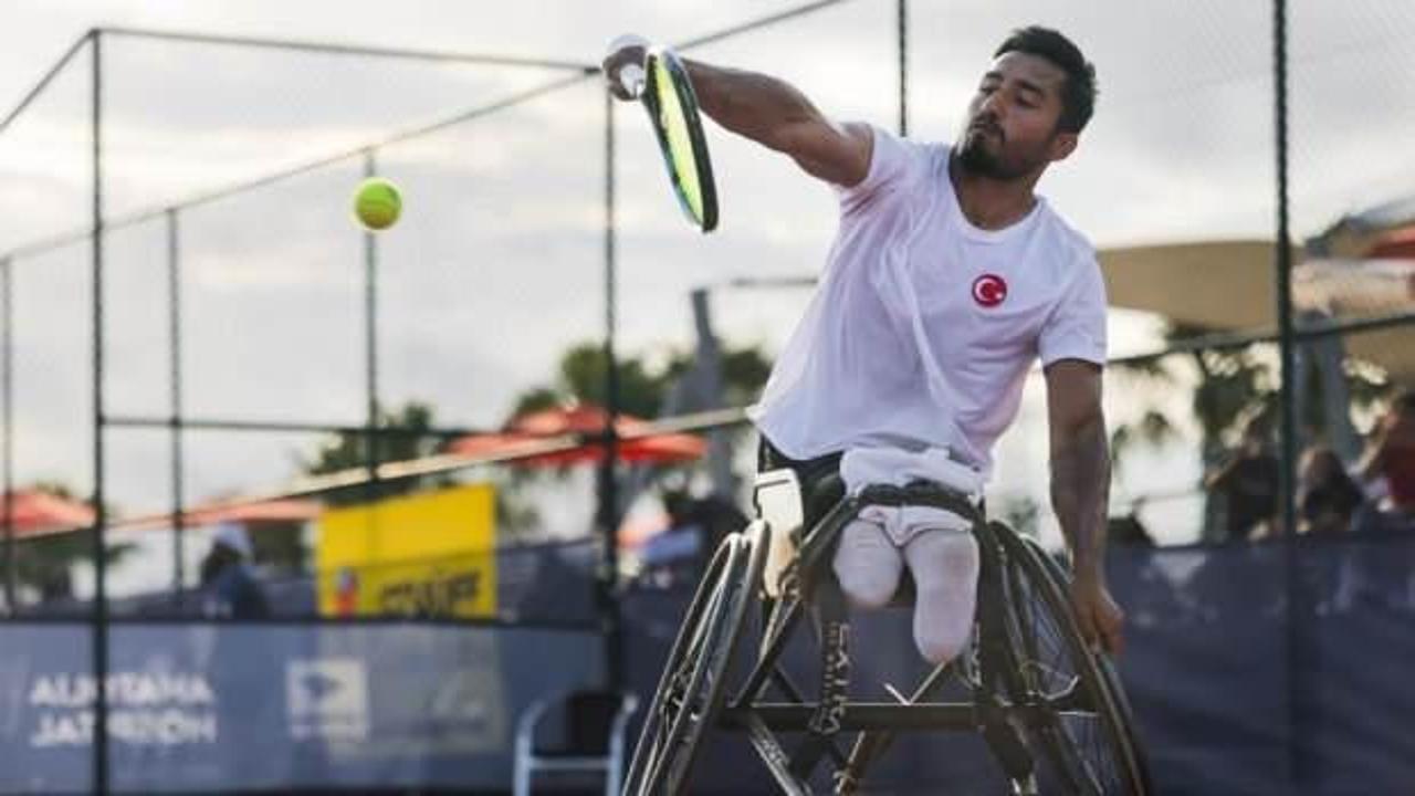 Milli tenis&ccedil;i Ahmet Kaplan kariyer rekoru kırdı