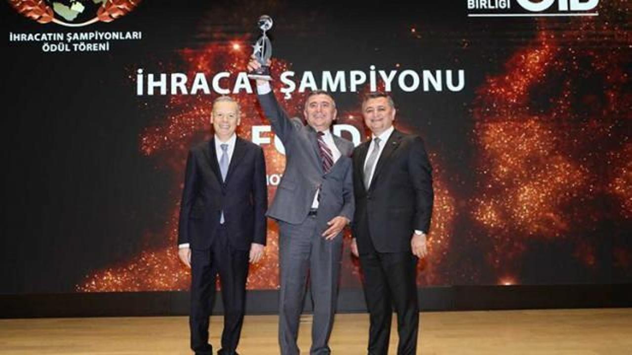 Otomotiv sektöründe "İhracatın Şampiyonları Ödülleri" sahiplerini buldu