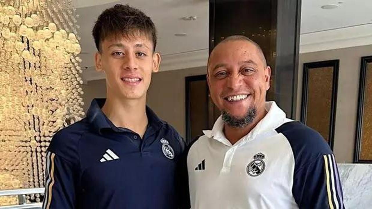 Roberto Carlos, Arda Güler'i şaşkına çevirdi