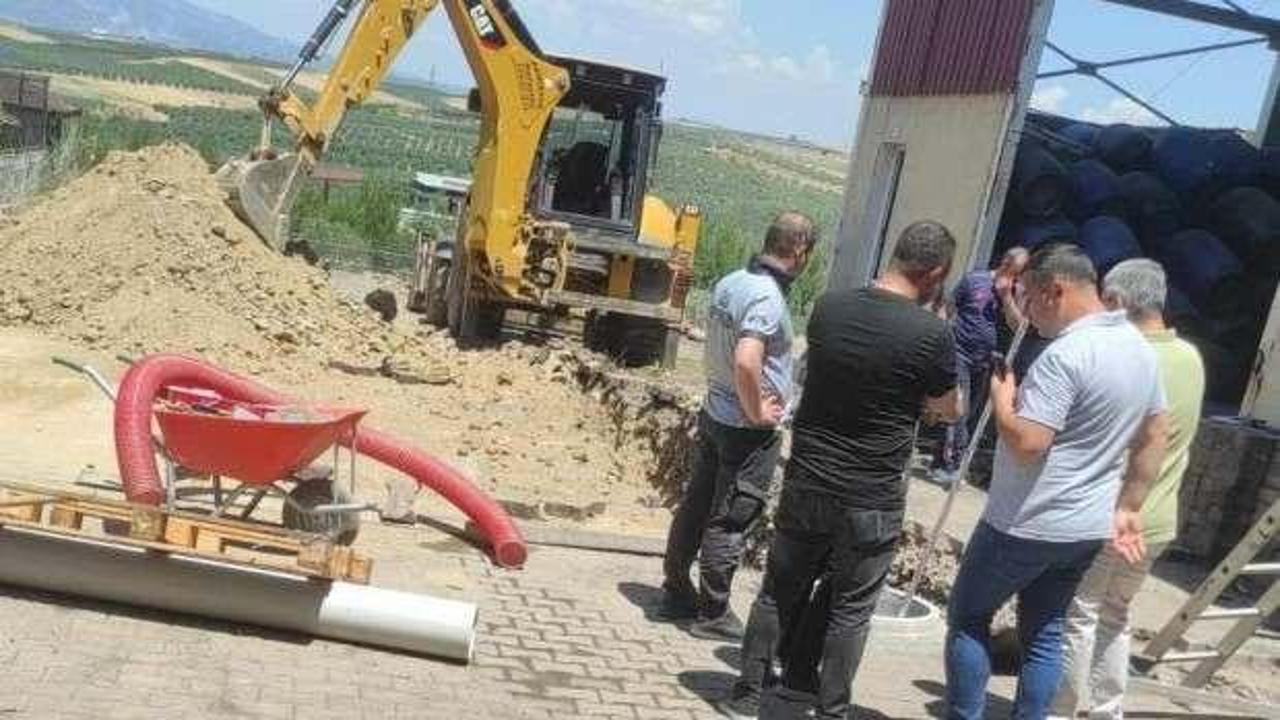 Salihli OSB'de göçük: Bir işçi hayatını kaybetti!