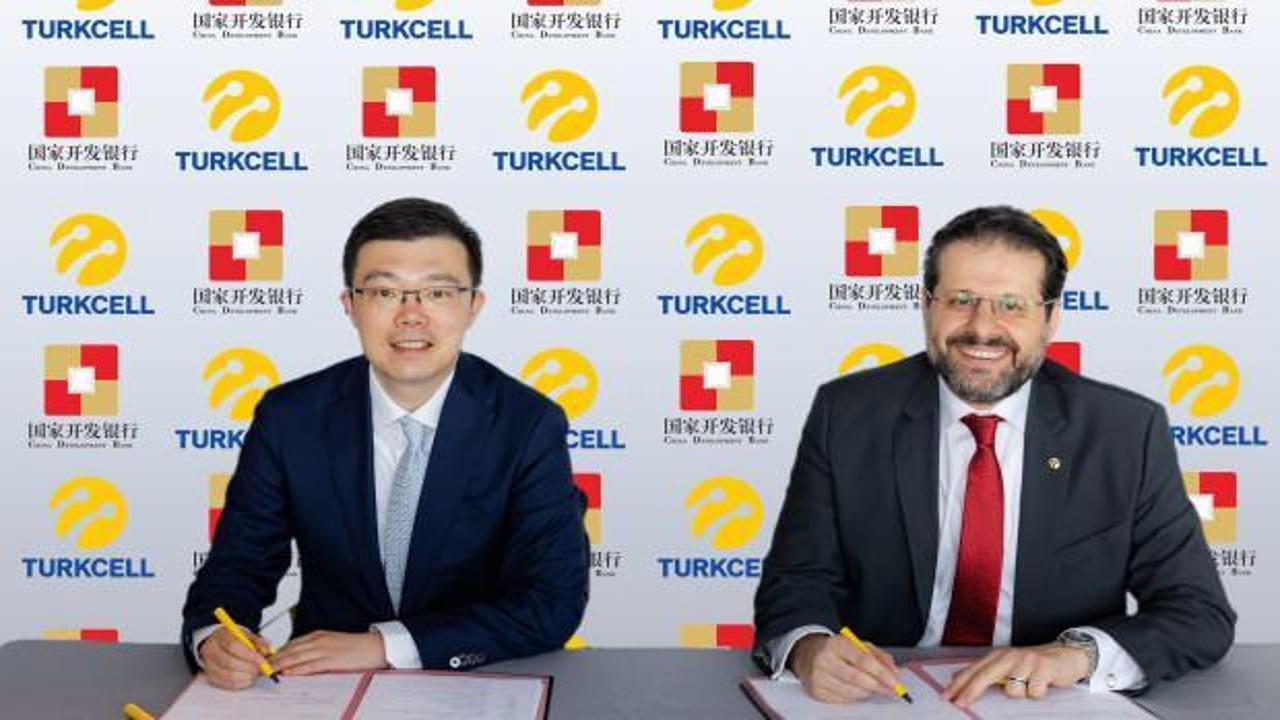 Turkcell ile Çin Kalkınma Bankası  300 milyon Euro’luk anlaşma!