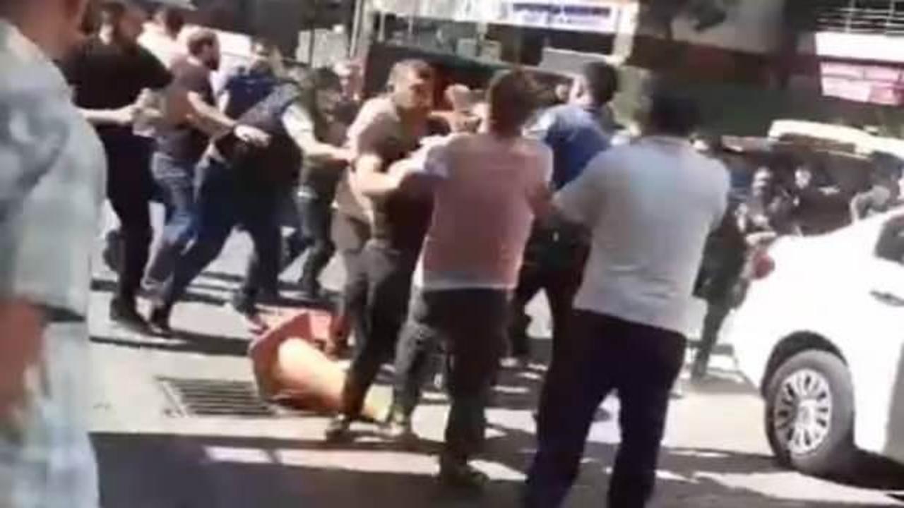 Yol verme kavgasına biber gazlı m&uuml;dahale