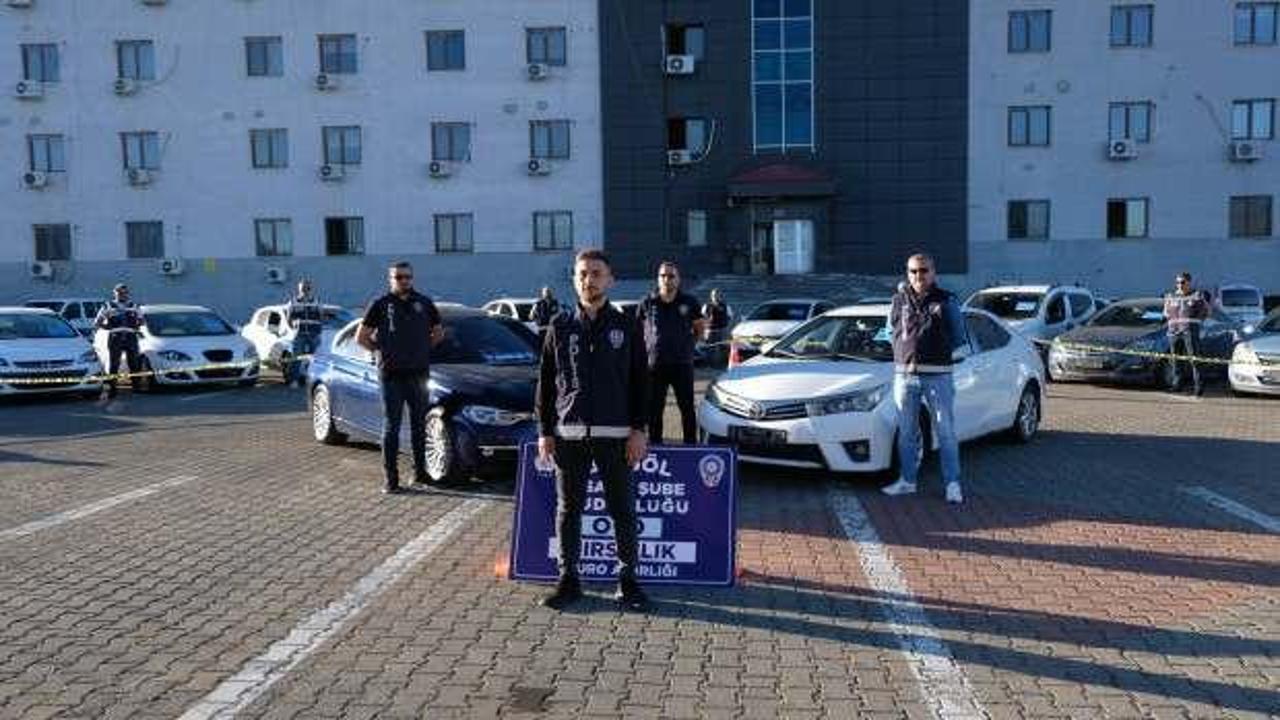  5 ilde oto hırsızlığına 21 g&ouml;zaltı; 17 ara&ccedil; ele ge&ccedil;irildi