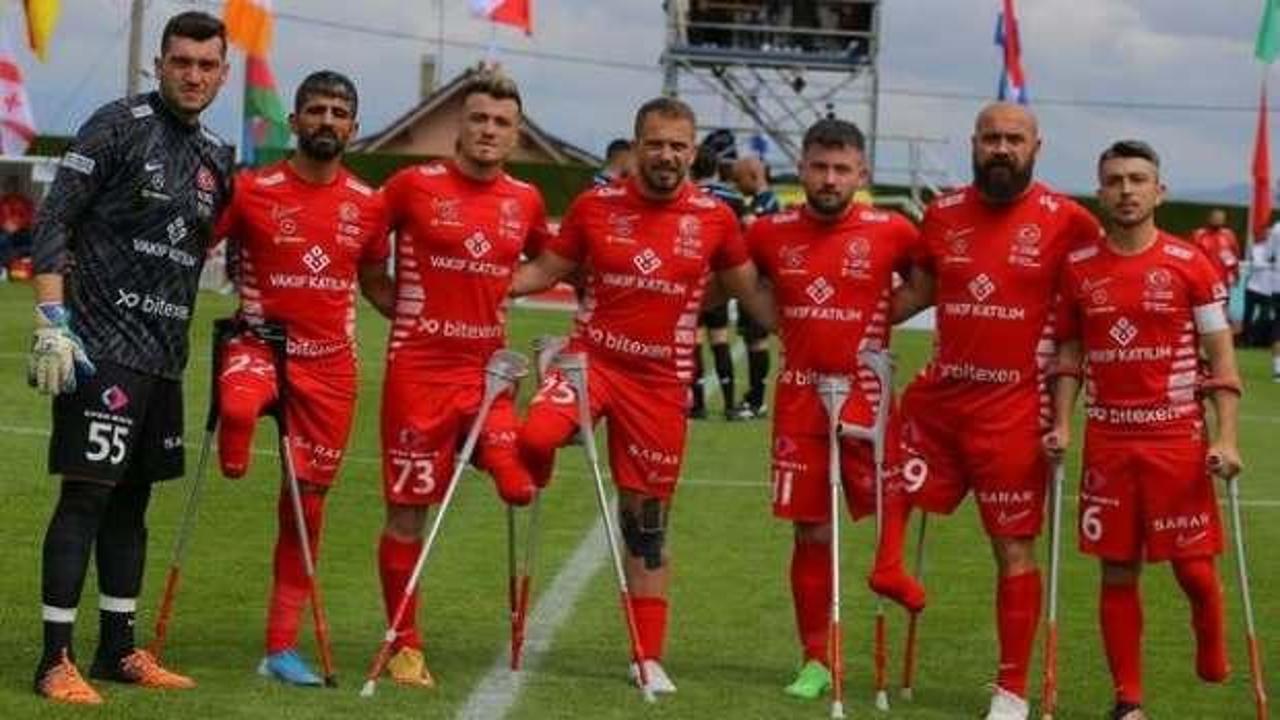 Ampute Milliler namağlup &ccedil;eyrek finalde!