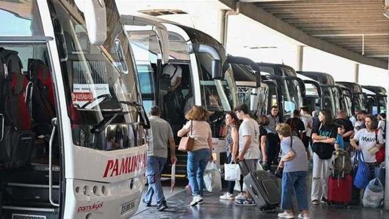 Bayram i&ccedil;in 12 bin ek otob&uuml;s seferi