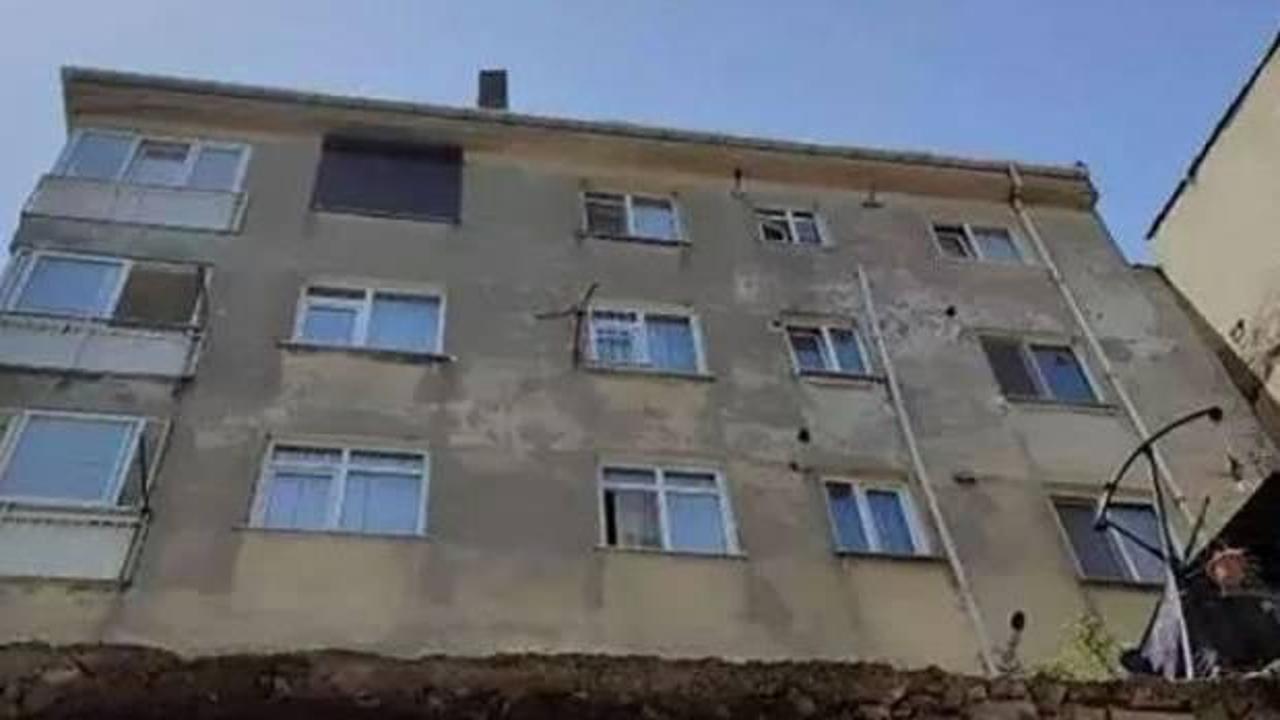 Fatih'te duvar &ccedil;&ouml;kt&uuml;! Bina boşaltıldı