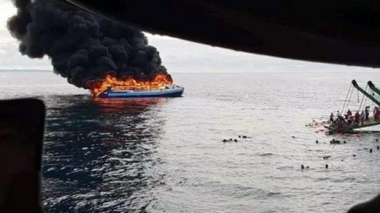 Filipinlerde balıkçı teknesi patladı