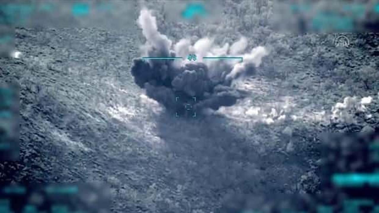 Irak'ın kuzeyinde 2 PKK'lı terörist etkisiz hale getirildi!