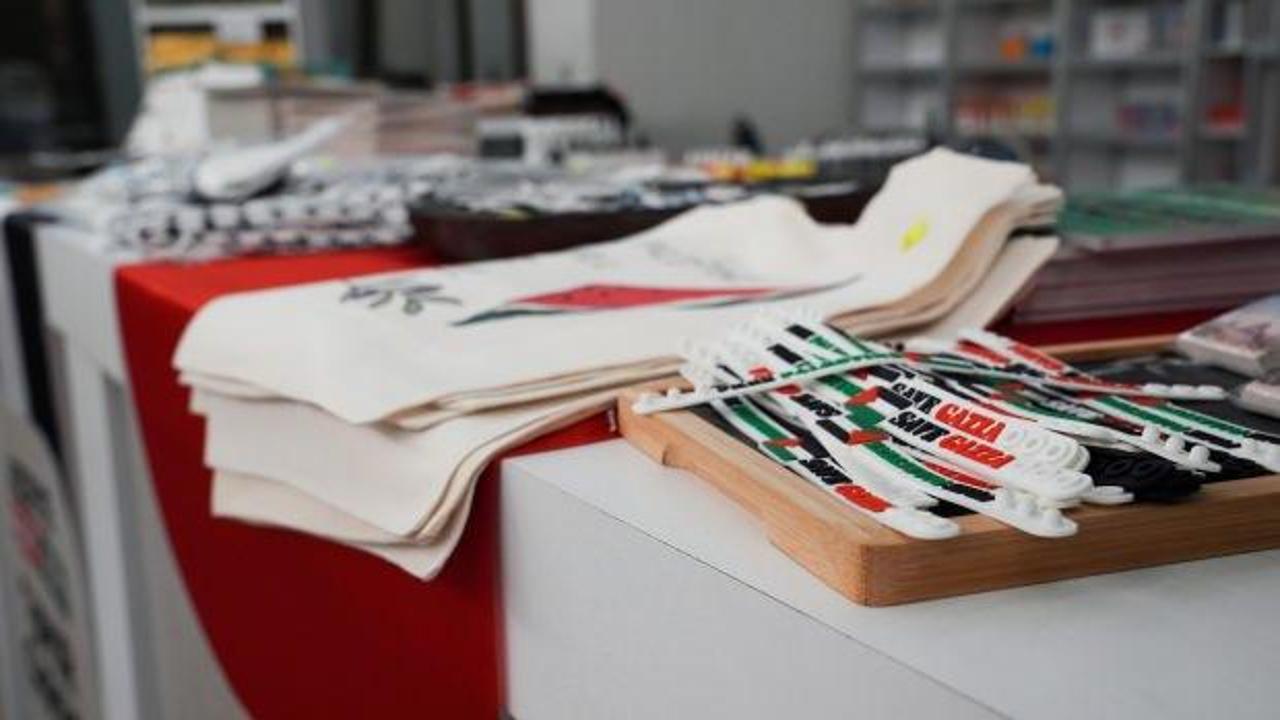 KADEM'in Gazze için açtığı hayır çarşısında son gün