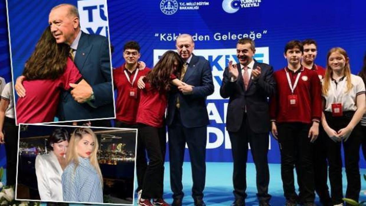 Koşarak Cumhurbaşkanı Erdoğan&rsquo;a sarılan kız 'Candan&rsquo;ların kardeşi &ccedil;ıktı